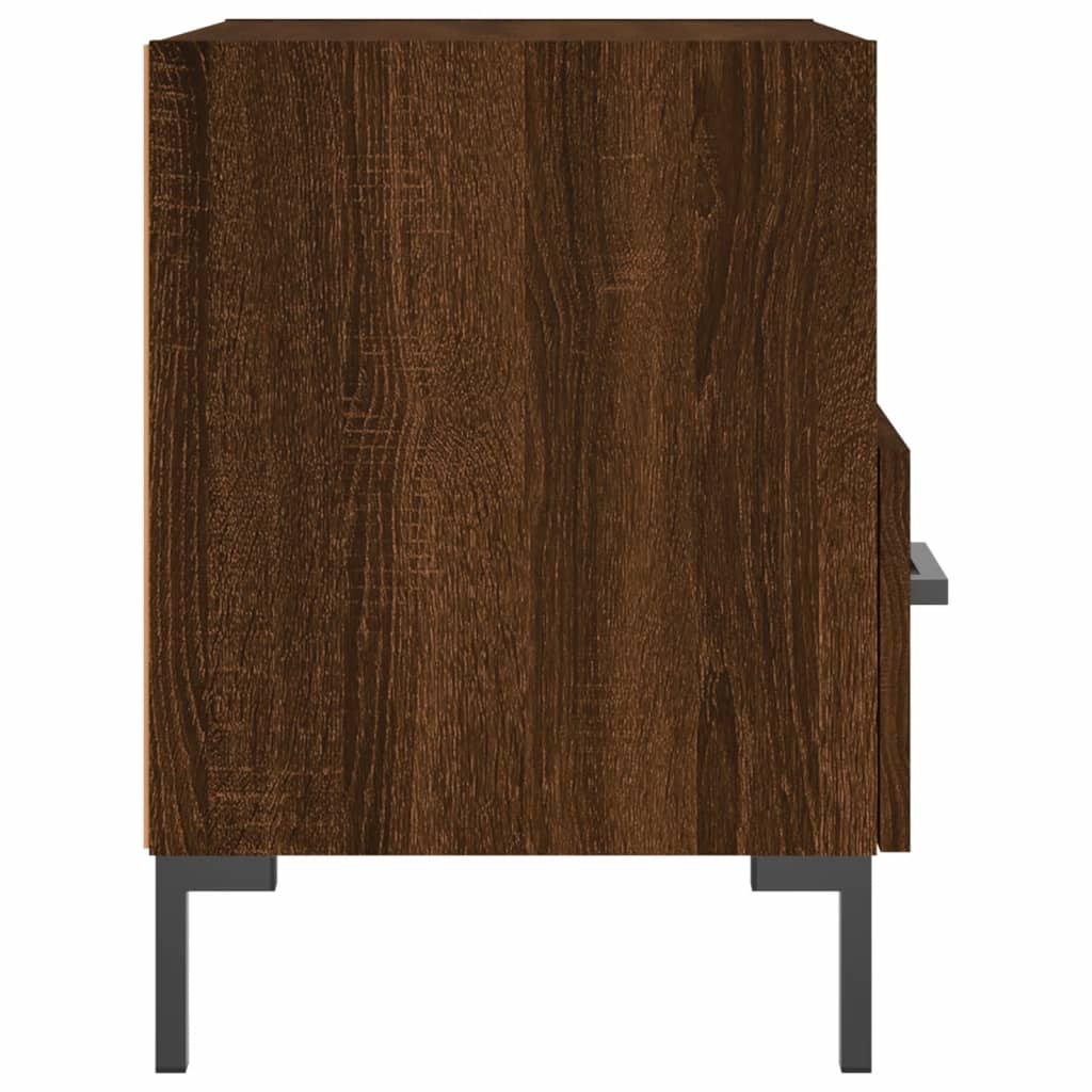 vidaXL Noční stolek hnědý dub 40 x 35 x 47,5 cm kompozitní dřevo