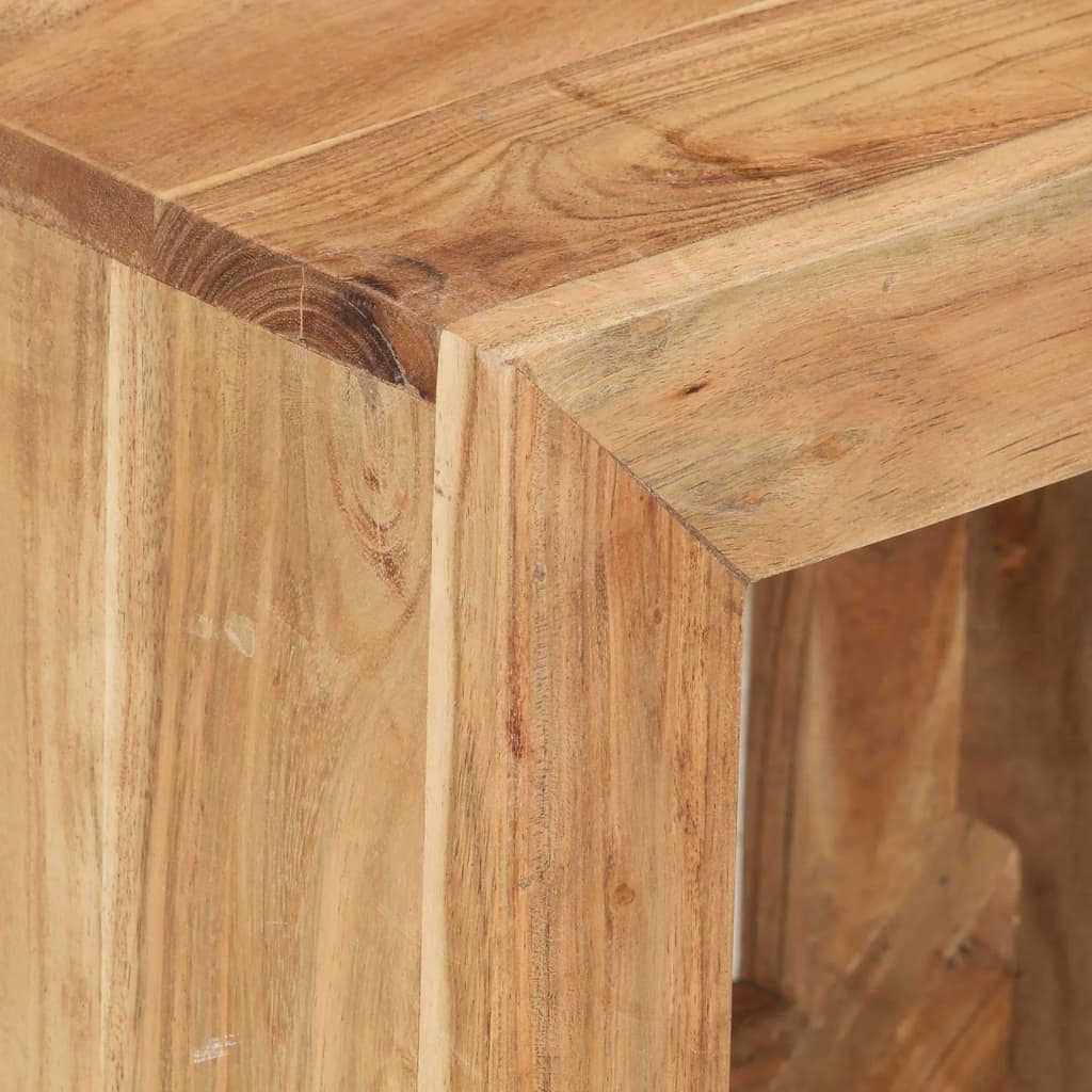 vidaXL Stolička 40 x 30 x 40 cm masivní akáciové dřevo
