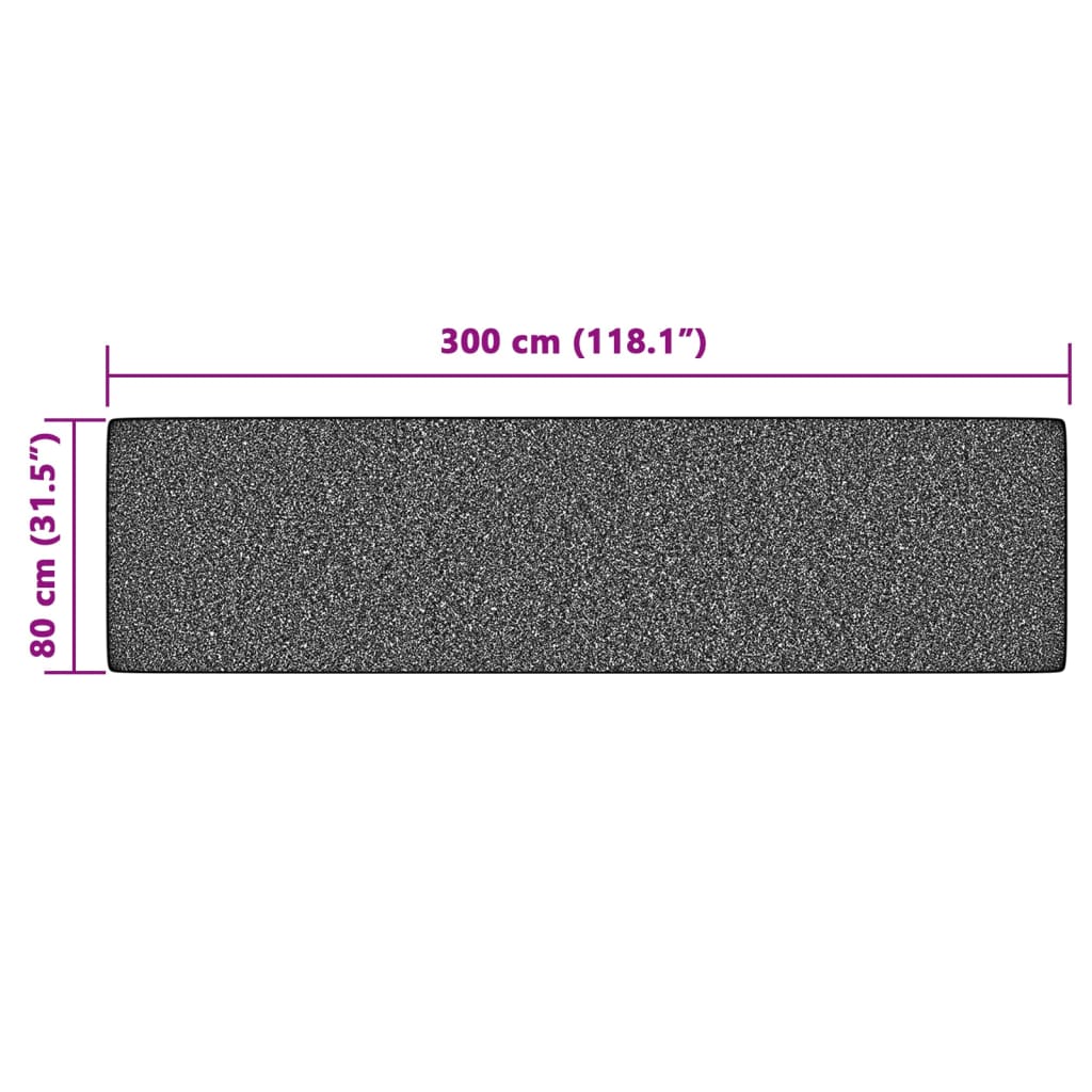 vidaXL Vnitřní/venkovní koberec s krátkým vlasem vícebarevný 80x300 cm