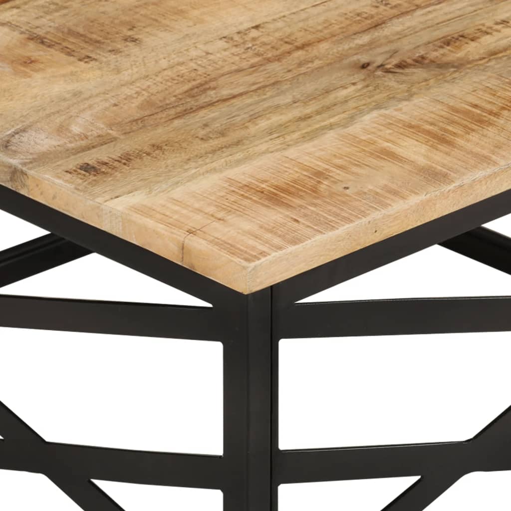 vidaXL Konferenční stolek 68 x 68 x 35 cm masivní mangovníkové dřevo