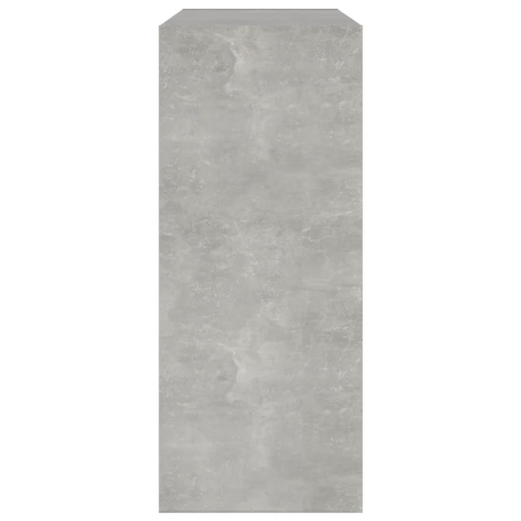 vidaXL Knihovna / dělicí stěna betonově šedá 80 x 30 x 72 cm