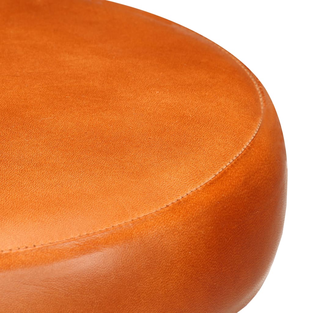 vidaXL Barové židle 2 ks pravá kůže