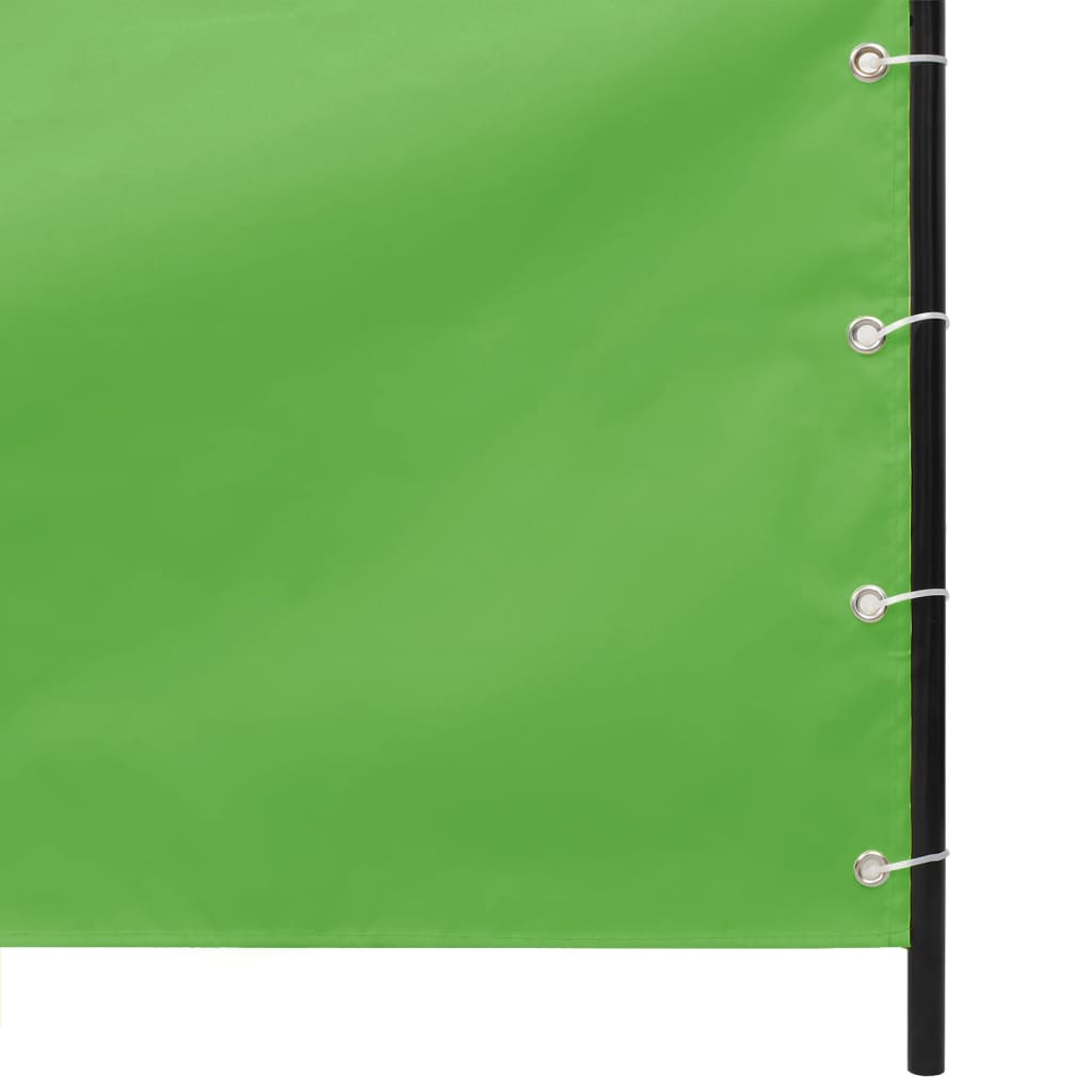 vidaXL Balkonová zástěna světle zelená 80 x 240 cm oxfordská látka