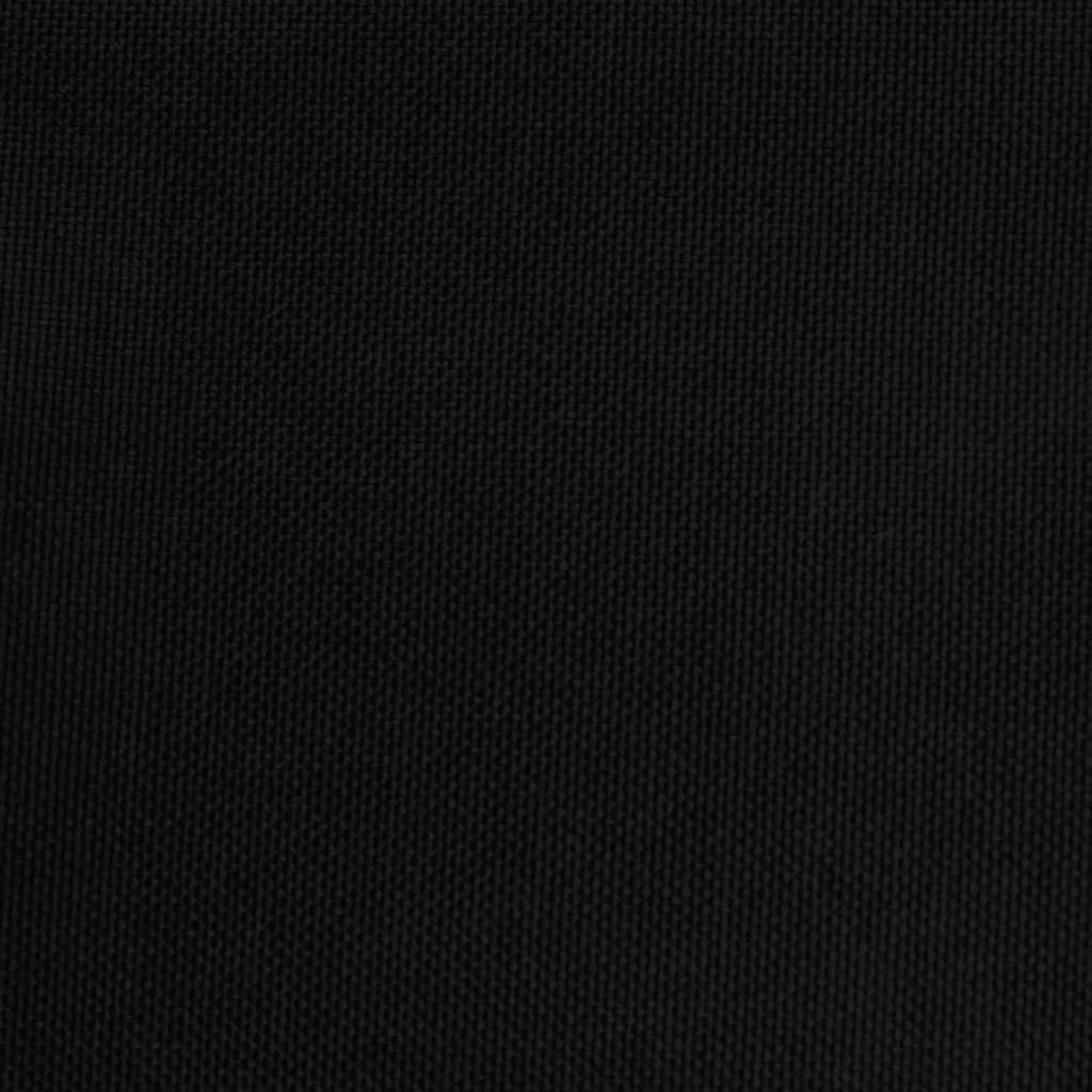 vidaXL Houpací křeslo černé textil