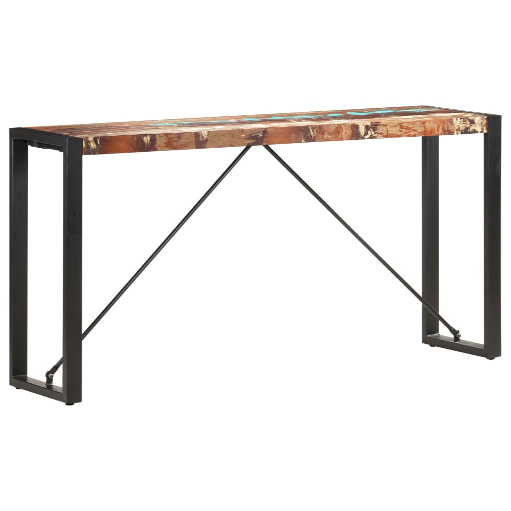 vidaXL Konzolový stolek 150 x 35 x 76 cm masivní recyklované dřevo