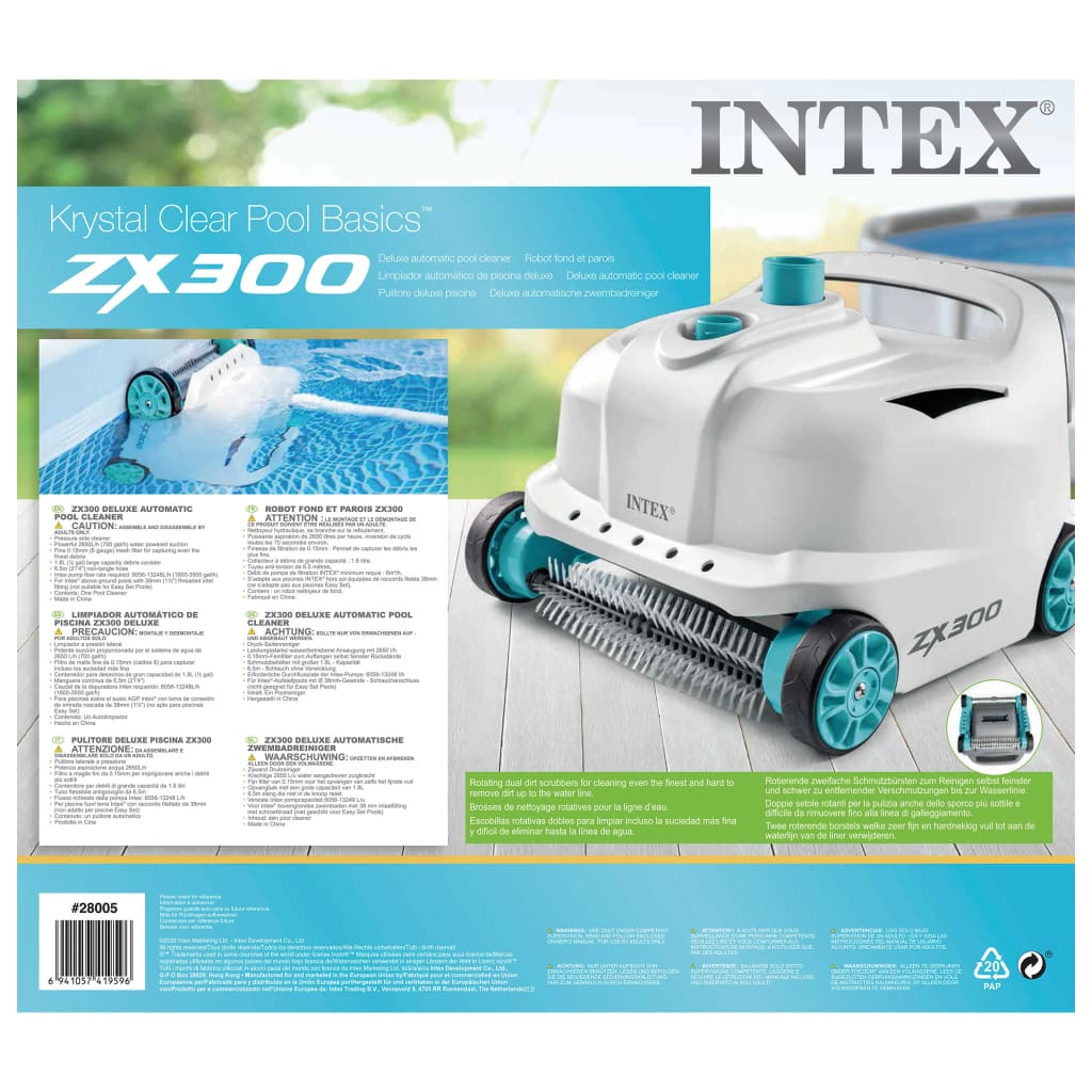 Intex Automatický čistič bazénu ZX300 Deluxe