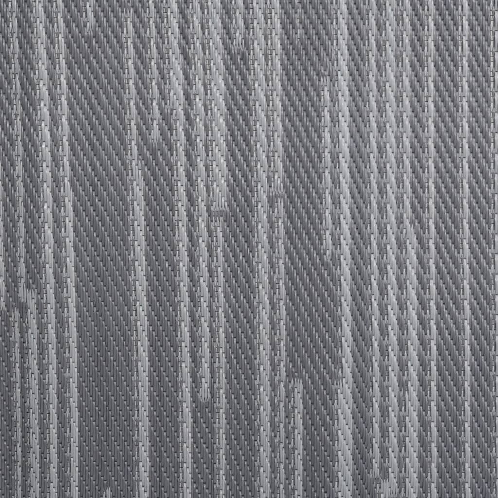 vidaXL Venkovní koberec antracitový 140 x 200 cm PP