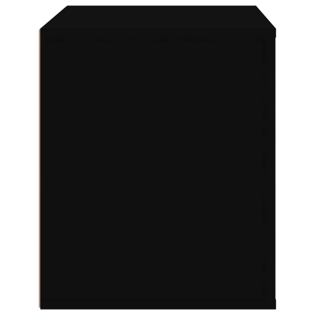 vidaXL Noční stolek černý 50x39x47 cm