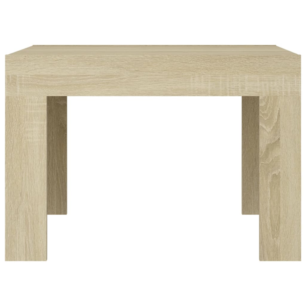 vidaXL Konferenční stolek dub sonoma 50 x 50 x 35 cm dřevotříska