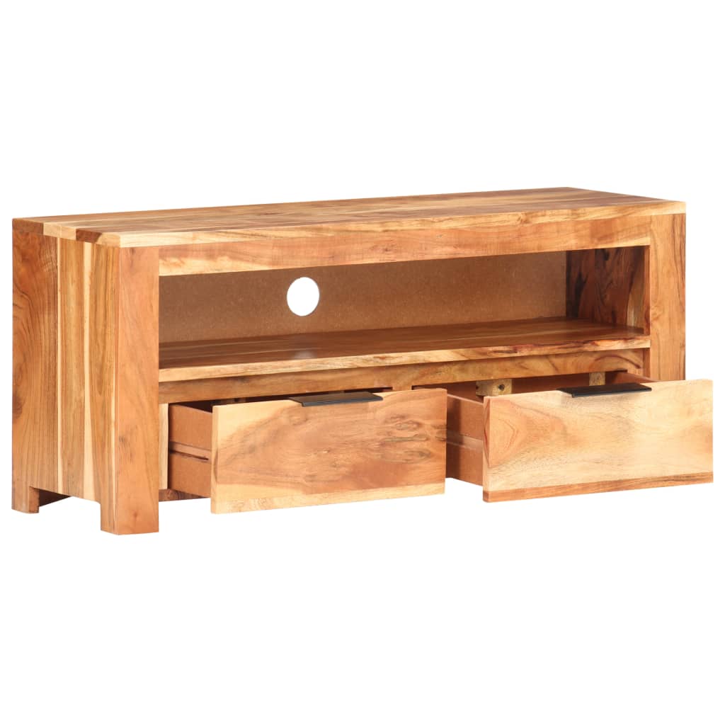 vidaXL TV stolek 90 x 30 x 40 cm masivní akáciové dřevo