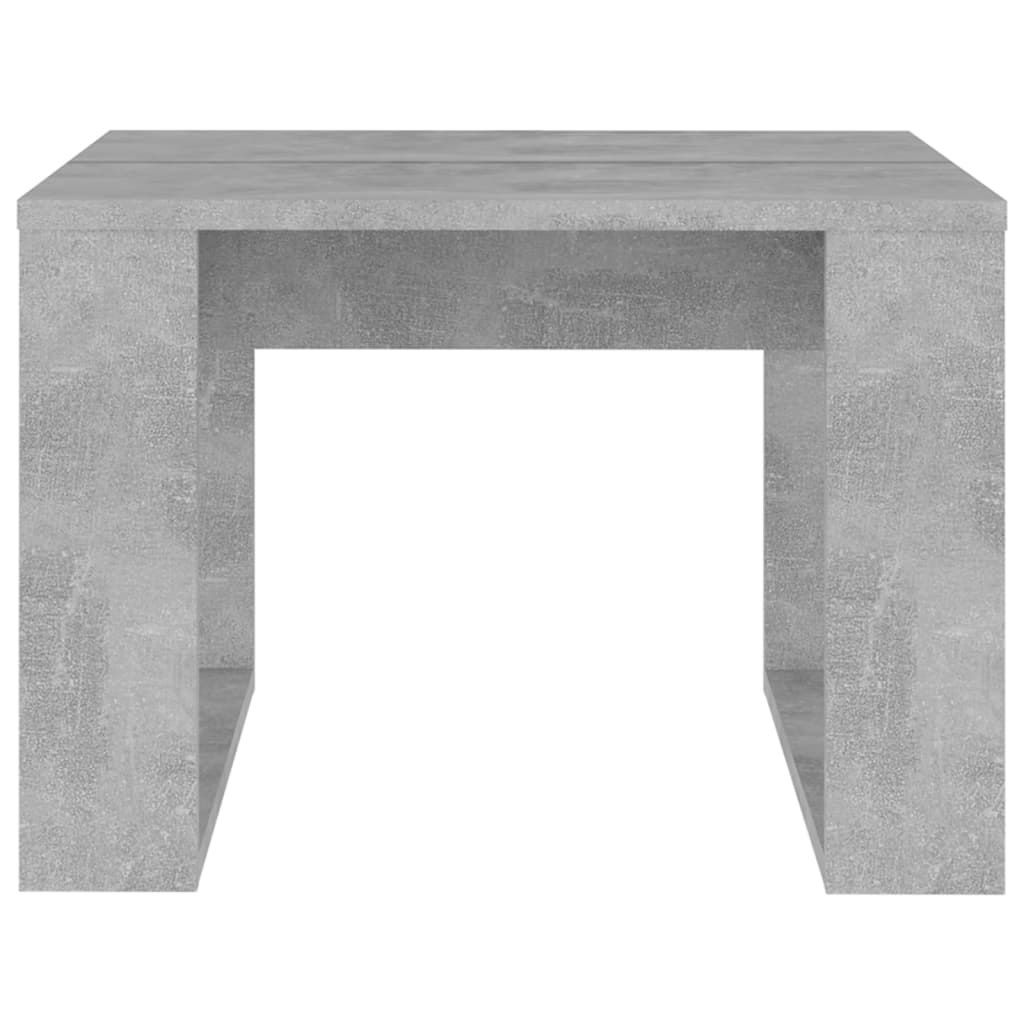 vidaXL Odkládací stolek betonově šedý 50 x 50 x 35 cm dřevotříska