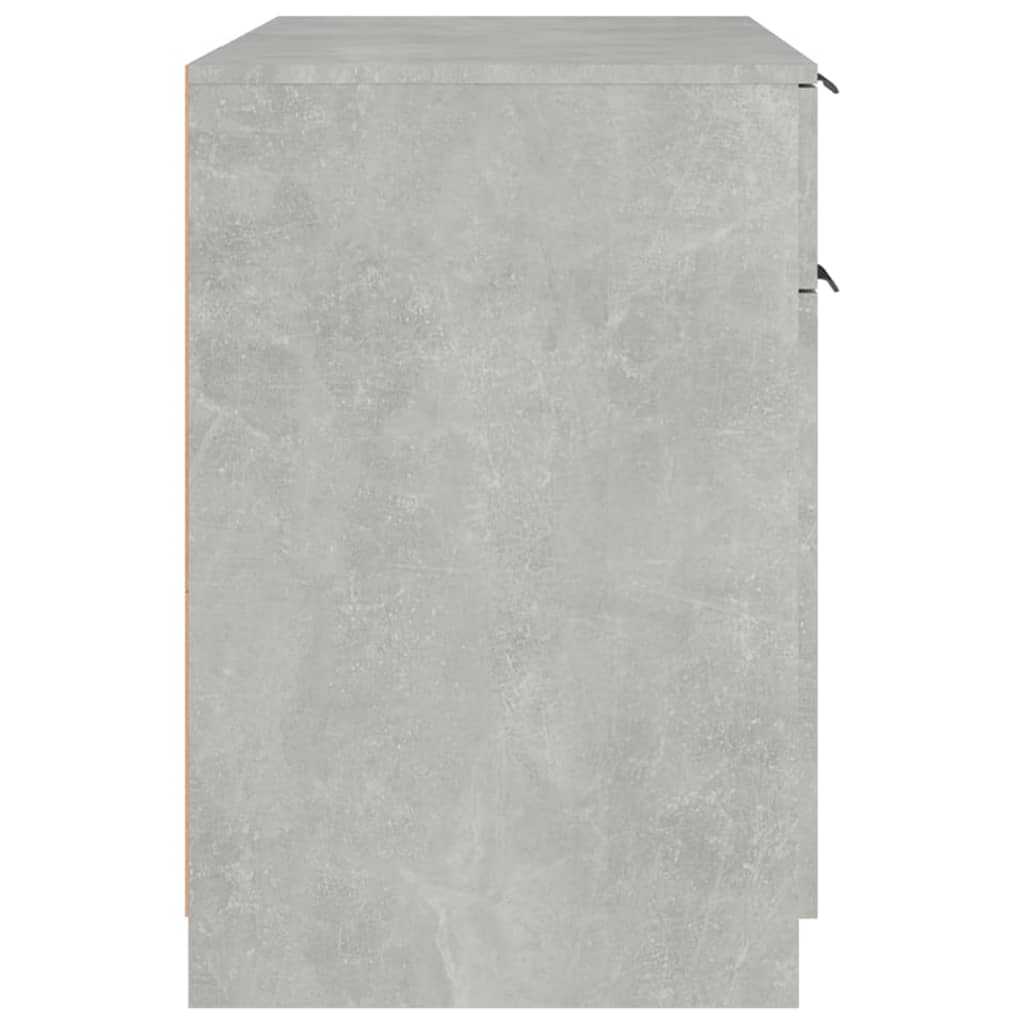 vidaXL Psací stůl betonově šedý 100 x 50 x 75 cm kompozitní dřevo