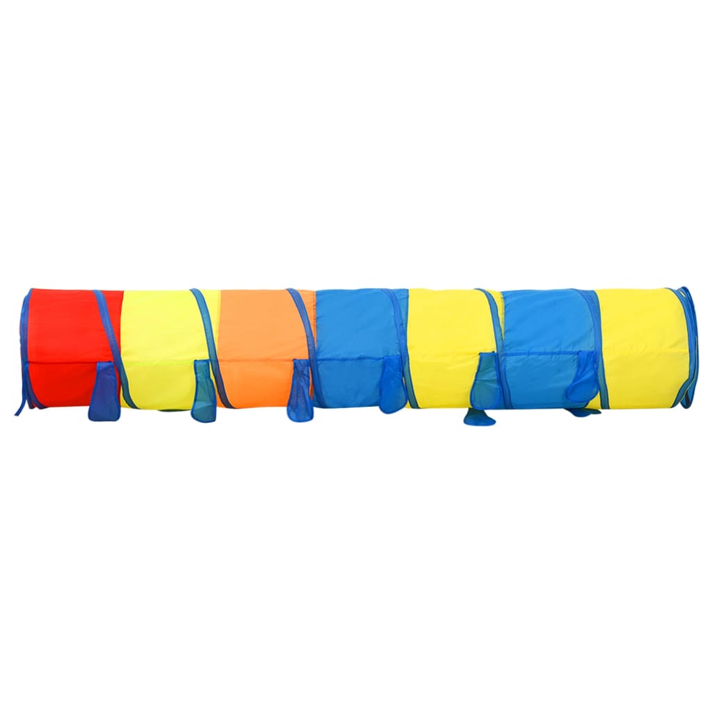 vidaXL Dětský tunel na hraní s 250 míčky vícebarevný 245 cm polyester