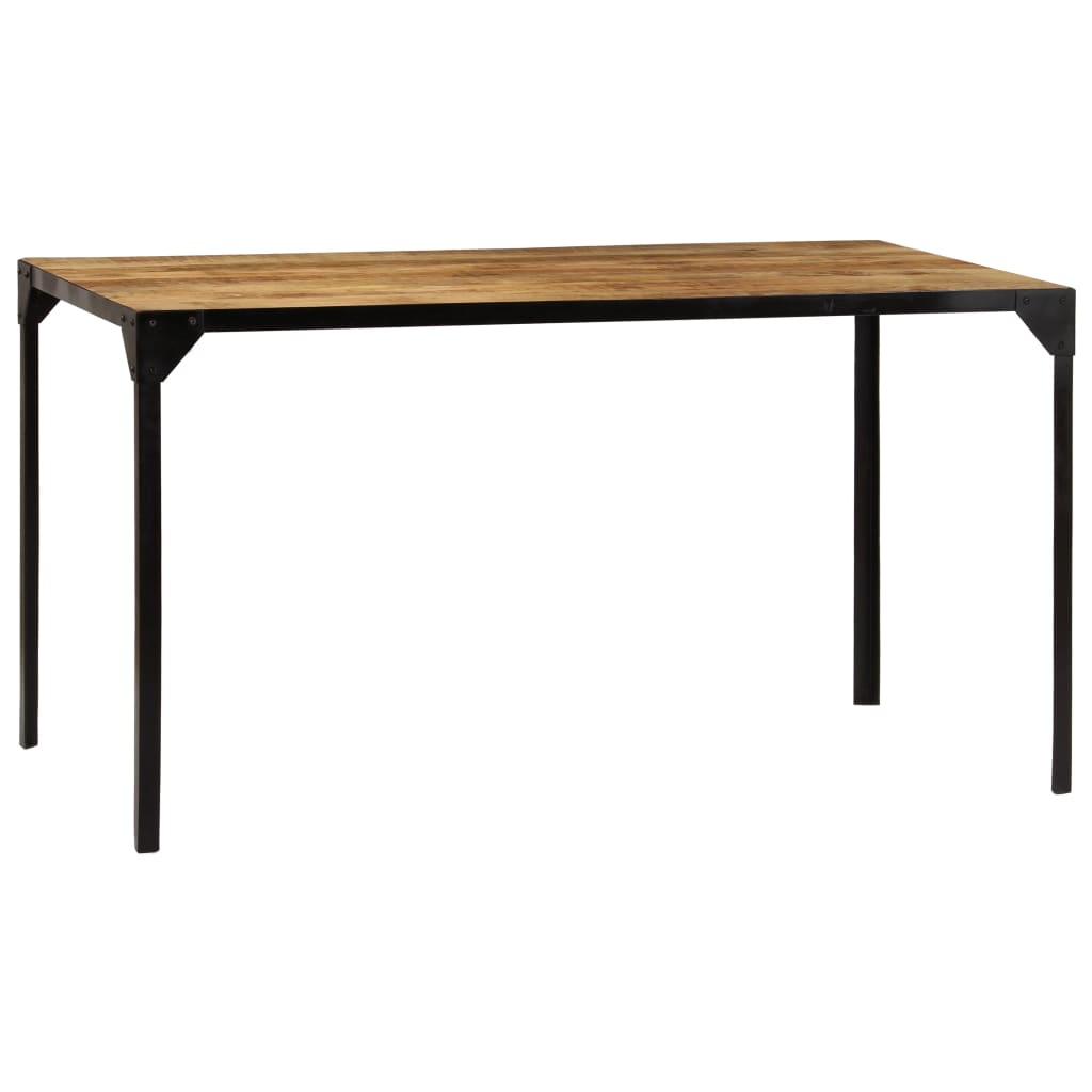 vidaXL Jídelní stůl 140 x 80 x 76 cm masivní mangovníkové dřevo