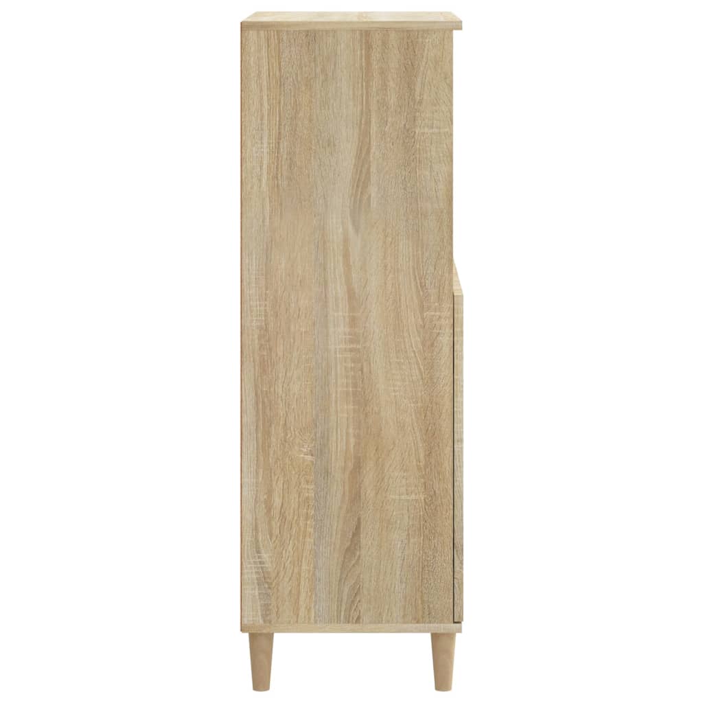 vidaXL Skříň highboard dub sonoma 60 x 36 x 110 cm kompozitní dřevo