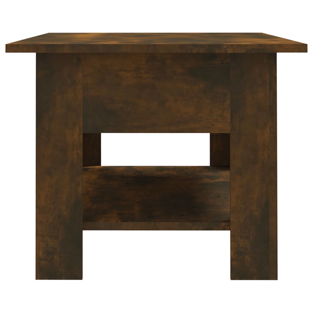vidaXL Konferenční stolek kouřový dub 102 x 55 x 42 cm dřevotříska