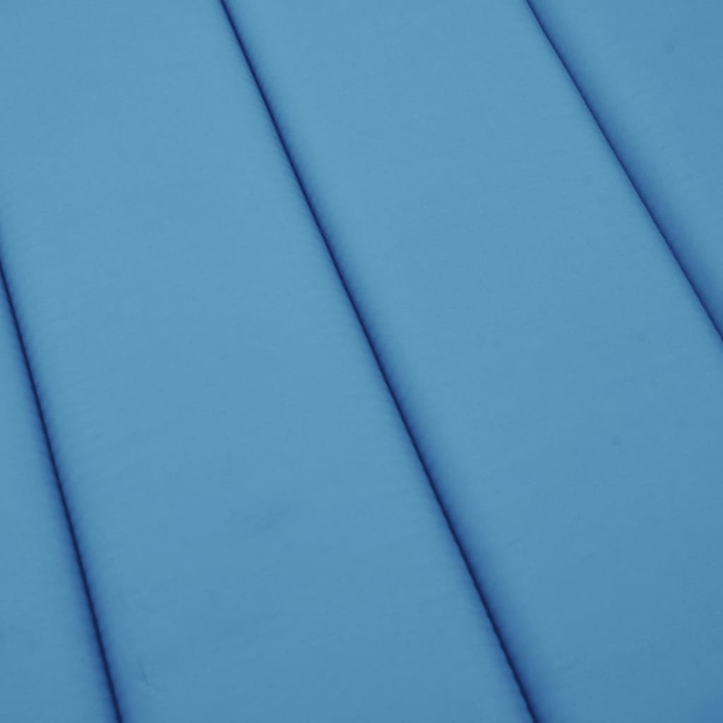 vidaXL Poduška na lehátko modrá 186 x 58 x 3 cm oxfordská látka