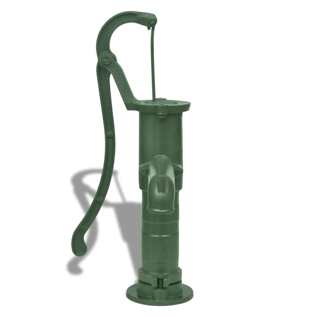 vidaXL Zahradní ruční pumpa na vodu litina