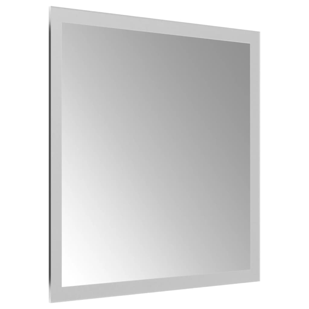 vidaXL Koupelnové zrcadlo s LED osvětlením 30x30 cm