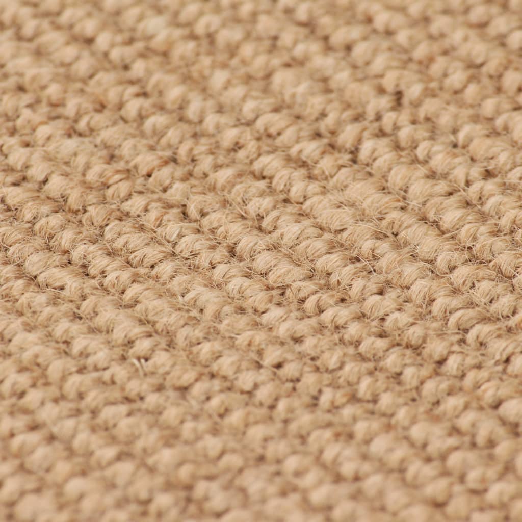 vidaXL Kusový koberec z juty s latexovým podkladem 80x160 cm přírodní