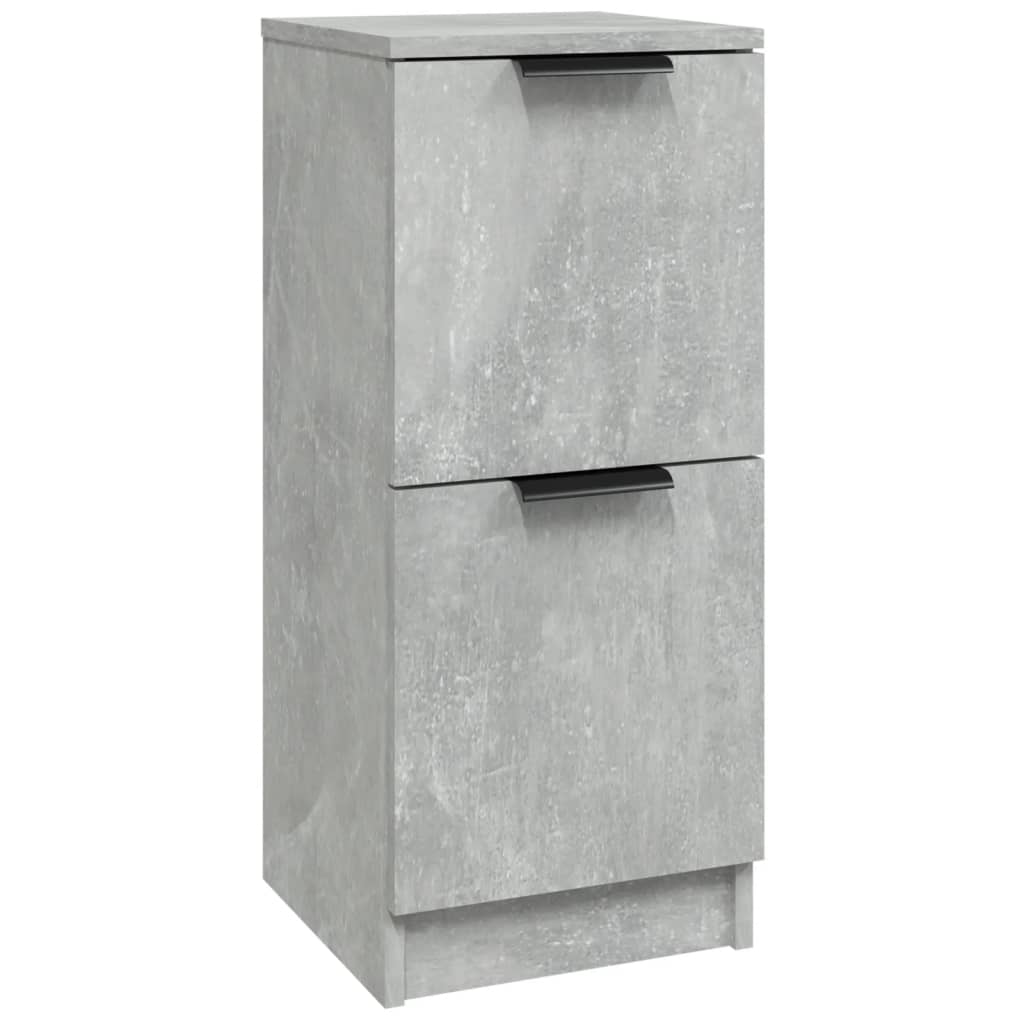vidaXL Příborník betonově šedý 30 x 30 x 70 cm kompozitní dřevo