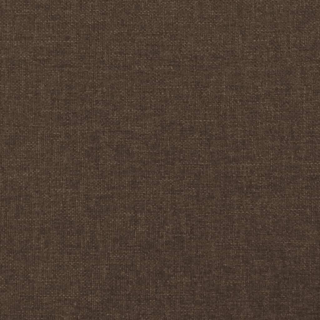 vidaXL Taštičková matrace tmavě hnědá 120x190x20 cm textil