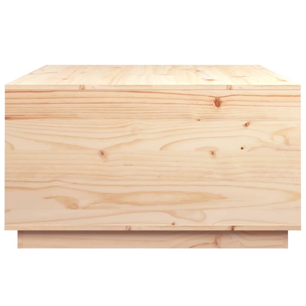 vidaXL Konferenční stolek 80x80x45 cm masivní borové dřevo