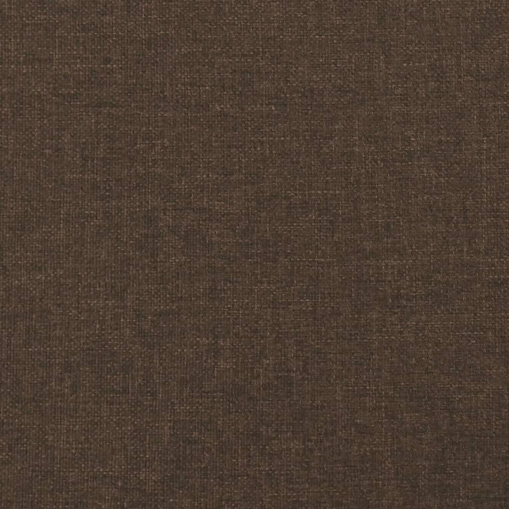 vidaXL Taštičková matrace tmavě hnědá 140 x 200 x 20 cm textil
