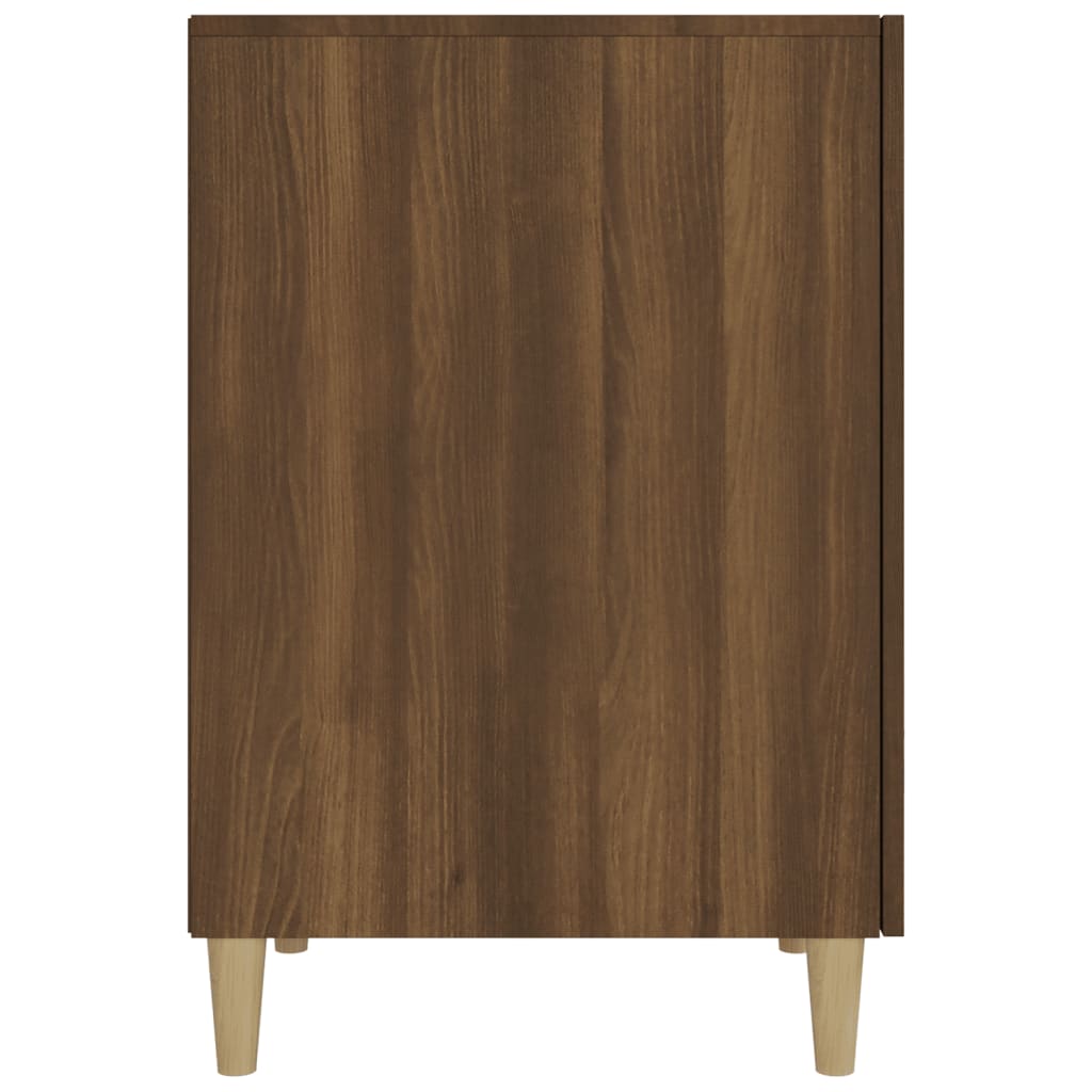 vidaXL Psací stůl hnědý dub 140 x 50 x 75 cm kompozitní dřevo