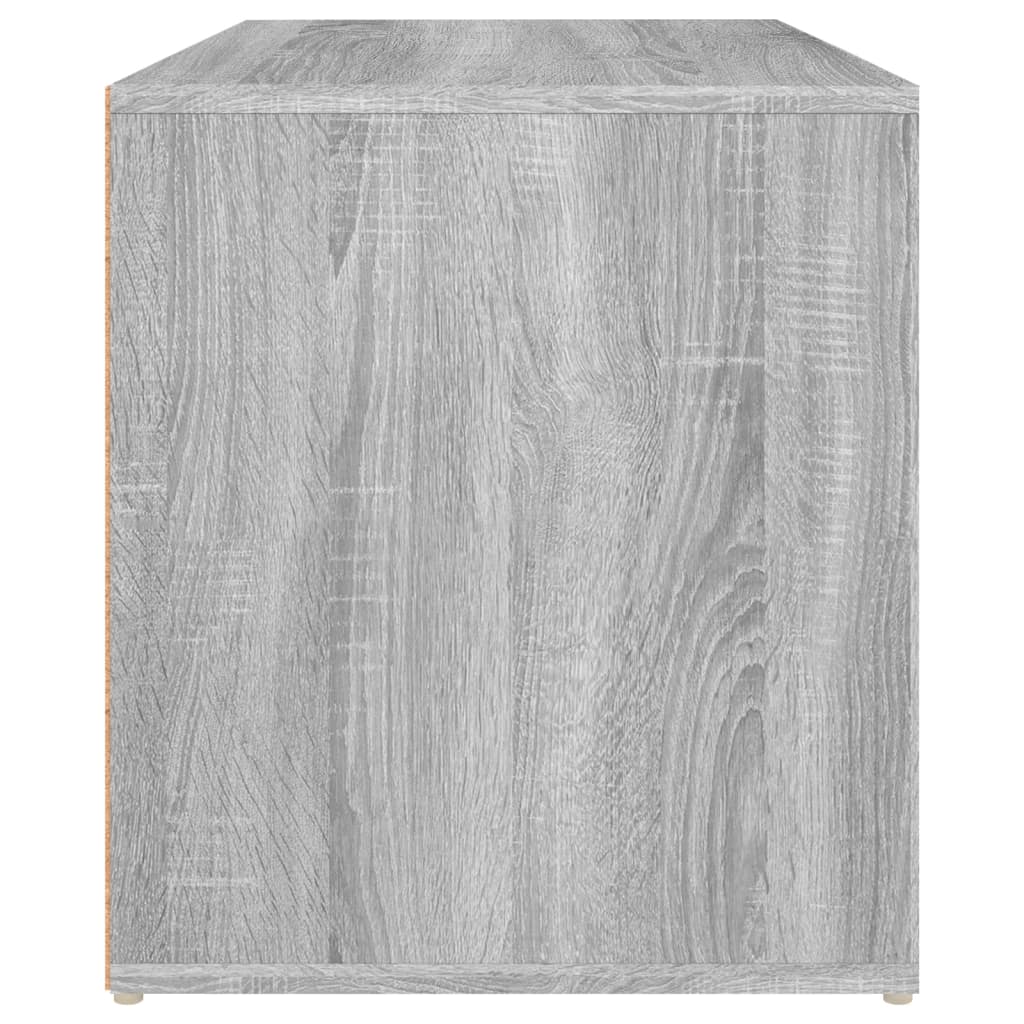 vidaXL Lavice do předsíně 80 x 40 x 45 cm šedá sonoma kompozitní dřevo