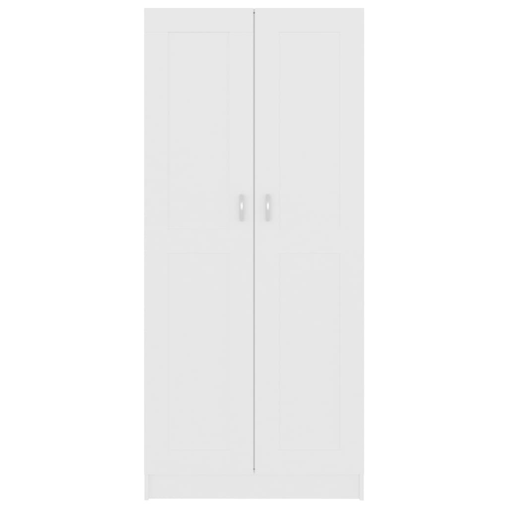 vidaXL Knihovna bílá 82,5 x 30,5 x 185,5 cm dřevotříska