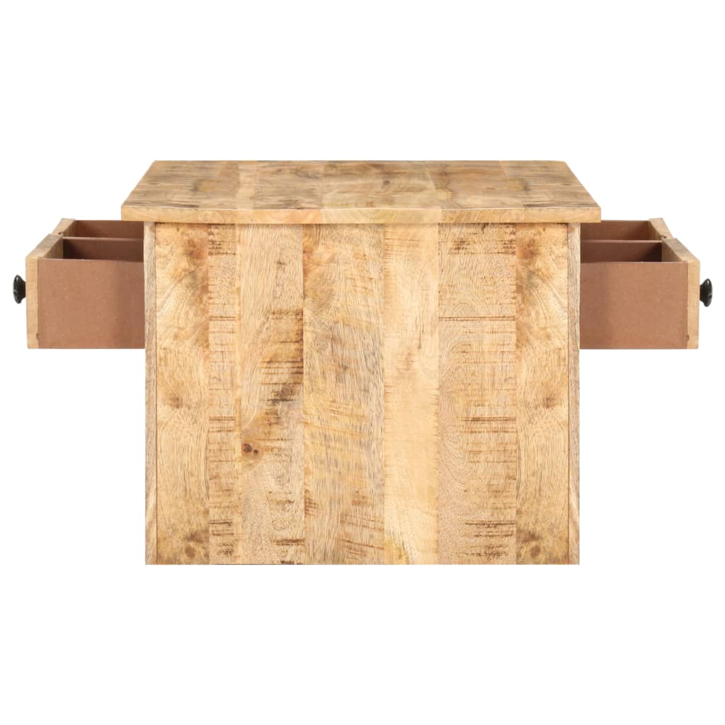 vidaXL Konferenční stolek 88 x 50 x 38 cm hrubé mangovníkové dřevo