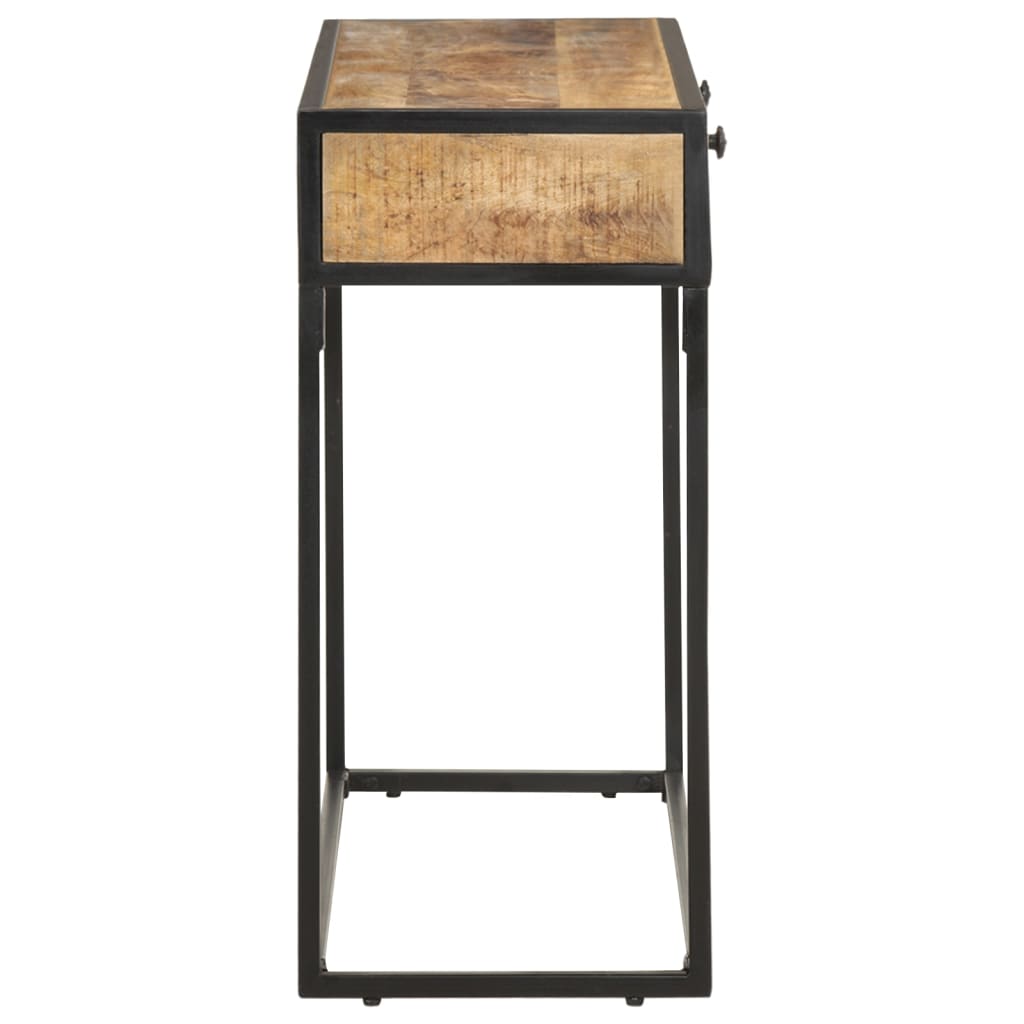vidaXL Konzolový stolek 100 x 35 x 75 cm masivní mangovníkové dřevo