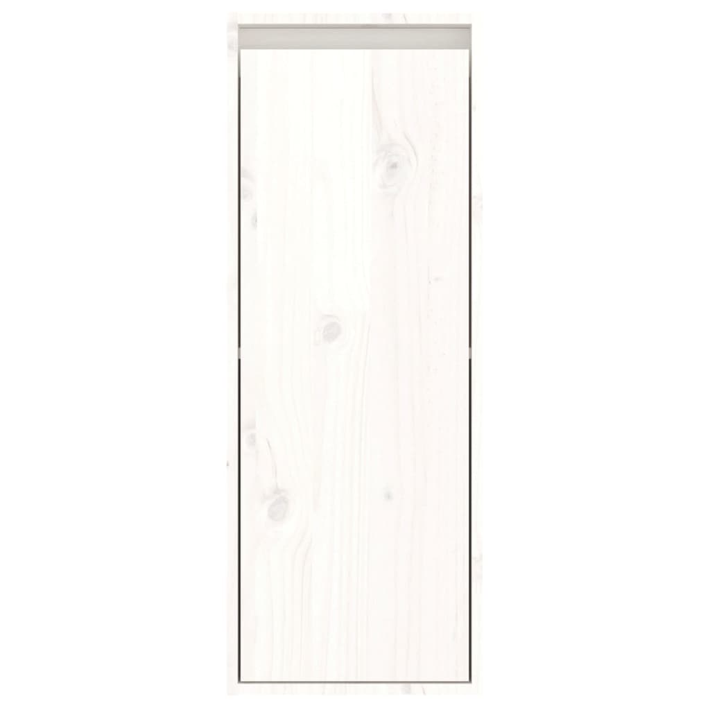 vidaXL TV skříňky 4 ks bílé masivní borové dřevo