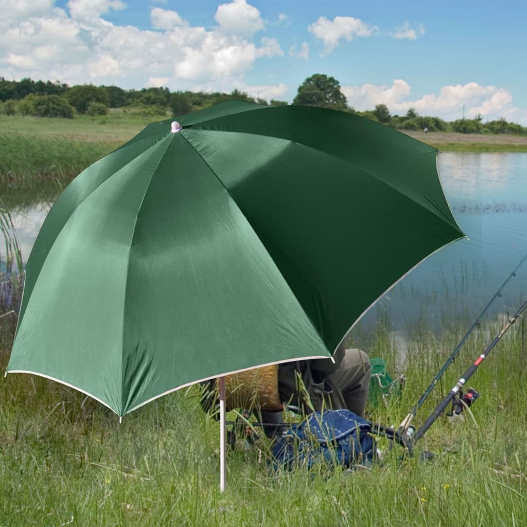 HI Rybářský deštník zelený UV 30 200 cm