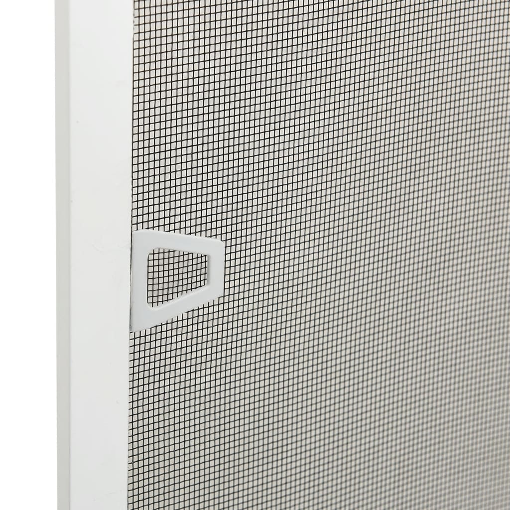 vidaXL Okenní síť proti hmyzu bílá 80 x 100 cm