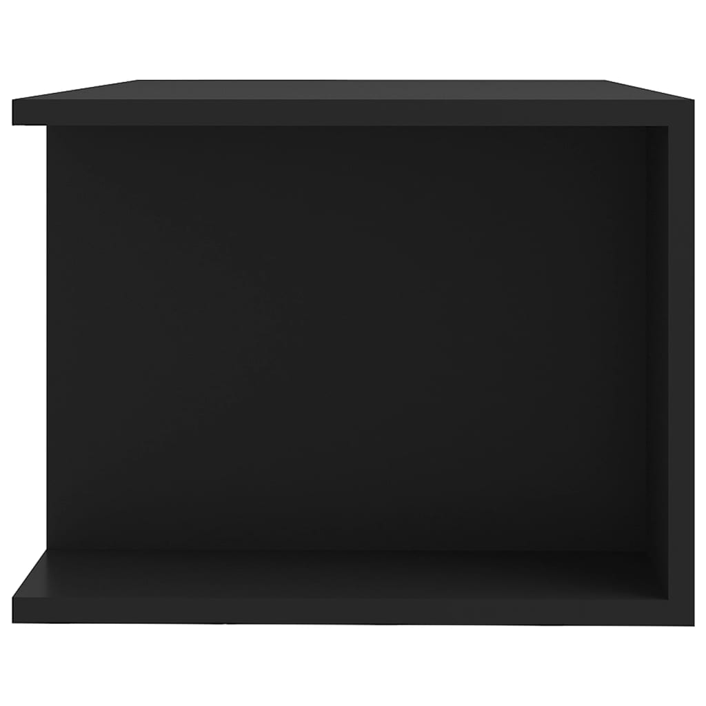 vidaXL TV skříňka s LED osvětlením černá 90 x 39 x 30 cm