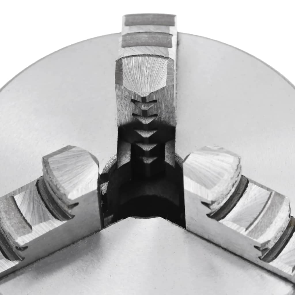 vidaXL 3čelisťové samostředící sklíčidlo soustruh 80 mm ocel