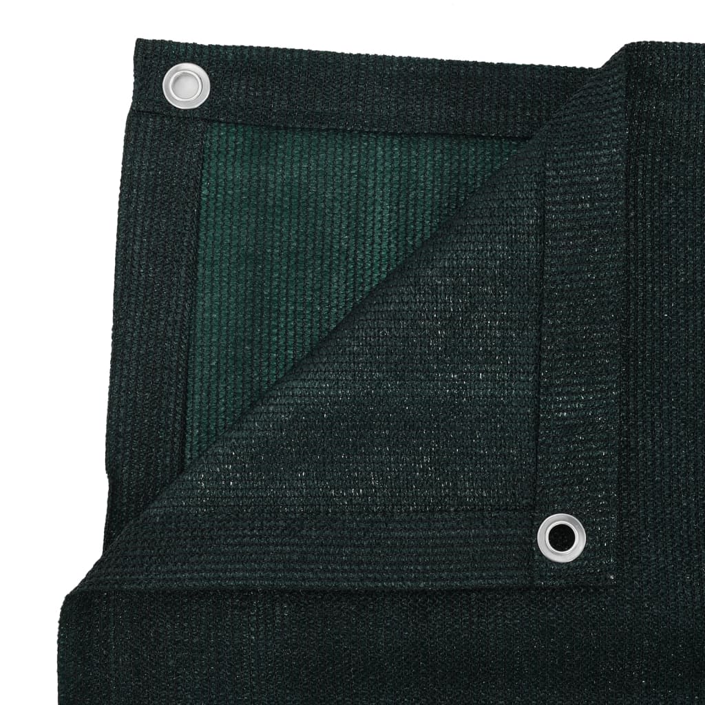 vidaXL Koberec ke stanu 200 x 200 cm tmavě zelený