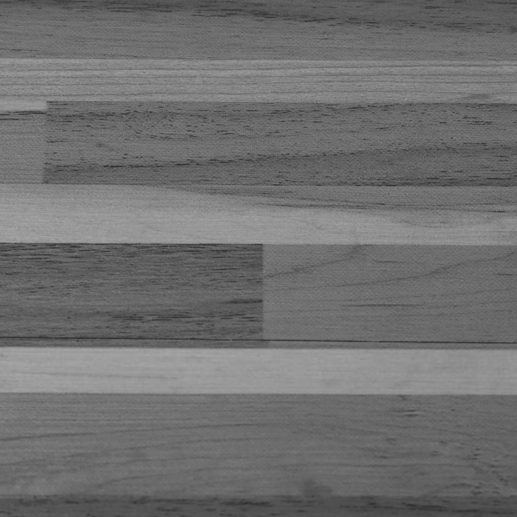 vidaXL Samolepicí podlahová krytina PVC 5,21 m² 2 mm pruhovaná šedá