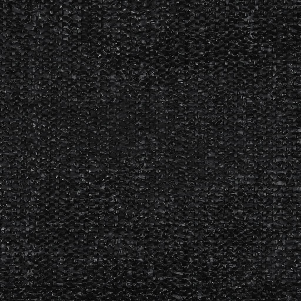 vidaXL Koberec do stanu 250 x 400 cm černý