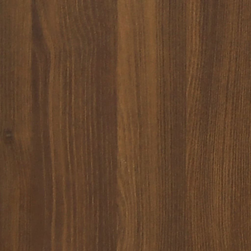vidaXL 2dílná koupelnová sestava hnědý dub kompozitní dřevo