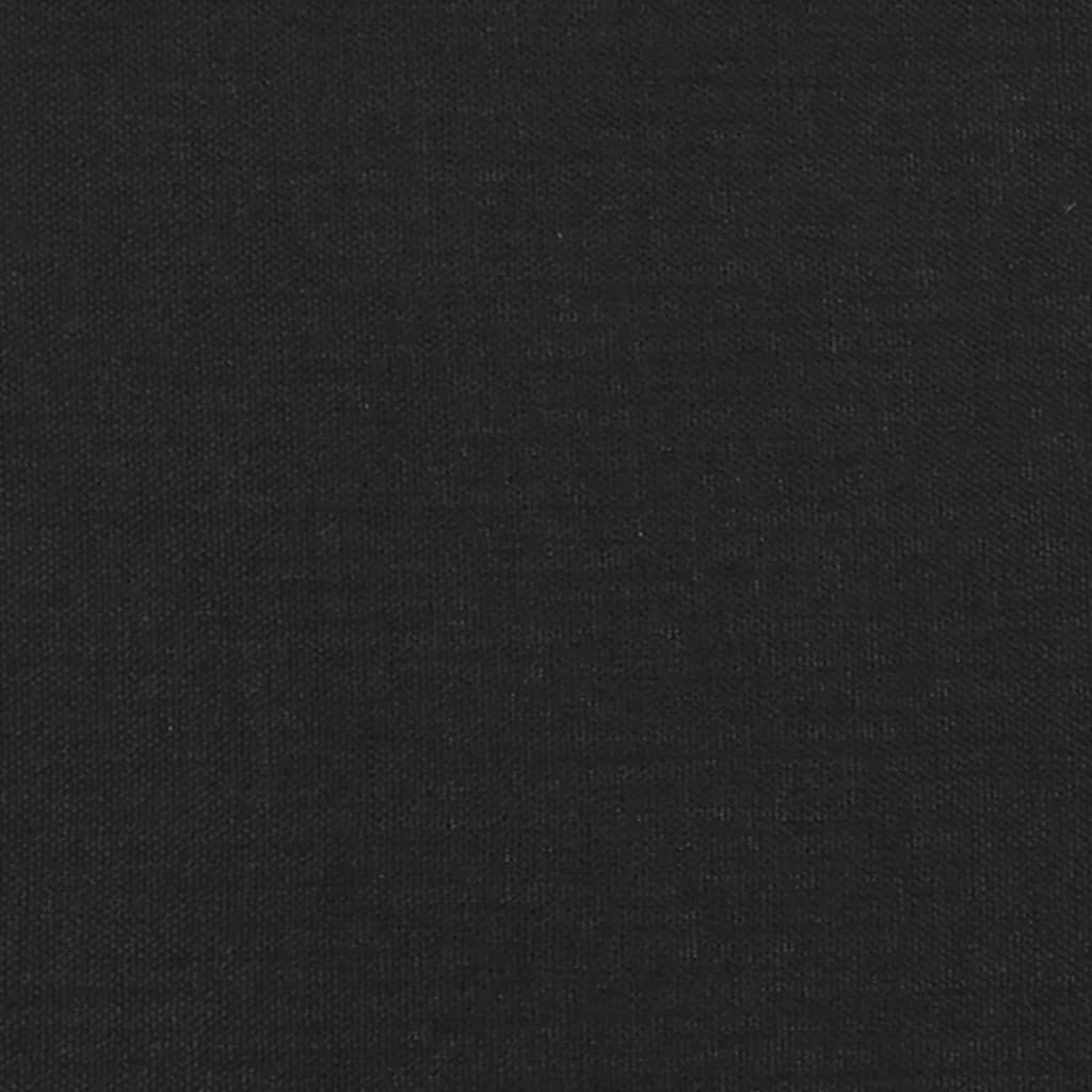 vidaXL Lavice černá 70 x 35 x 41 cm textil