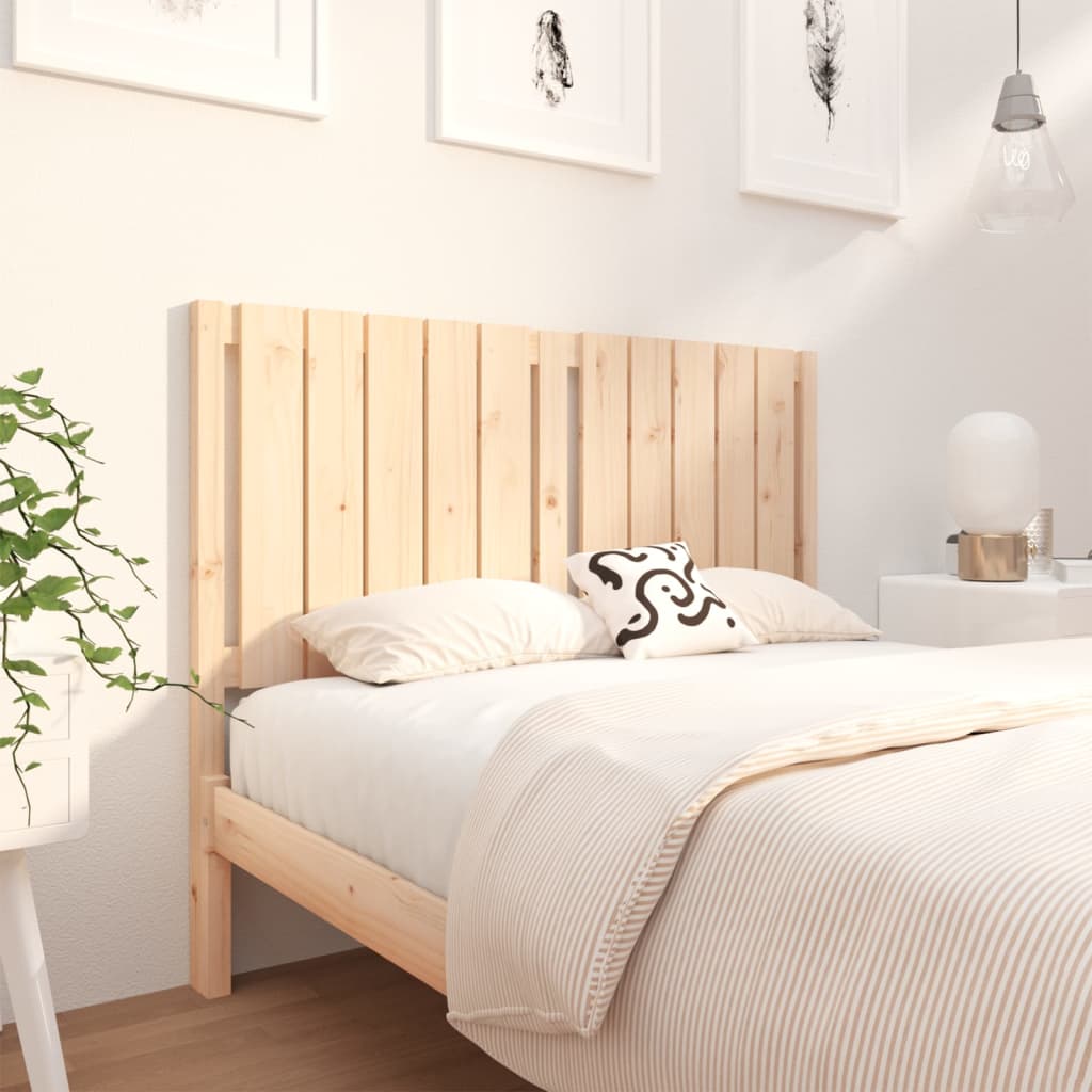 vidaXL Čelo postele 125,5 x 4 x 100 cm masivní borovice