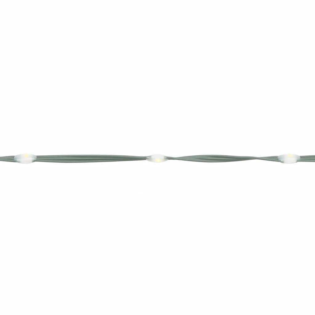 vidaXL Vánoční stromek na stožár 310 studených bílých LED diod 300 cm