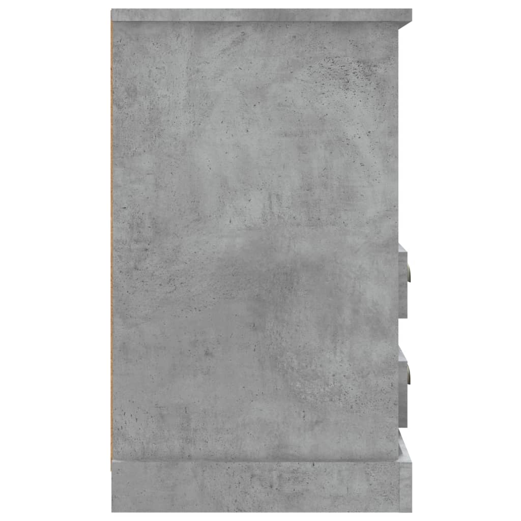 vidaXL Noční stolky 2 ks betonově šedé 43 x 36 x 60 cm