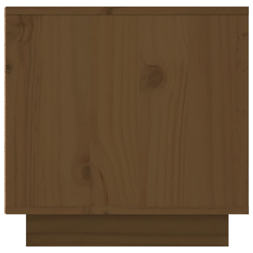 vidaXL TV skříňka medově hnědá 156 x 40 x 40 cm masivní borové dřevo