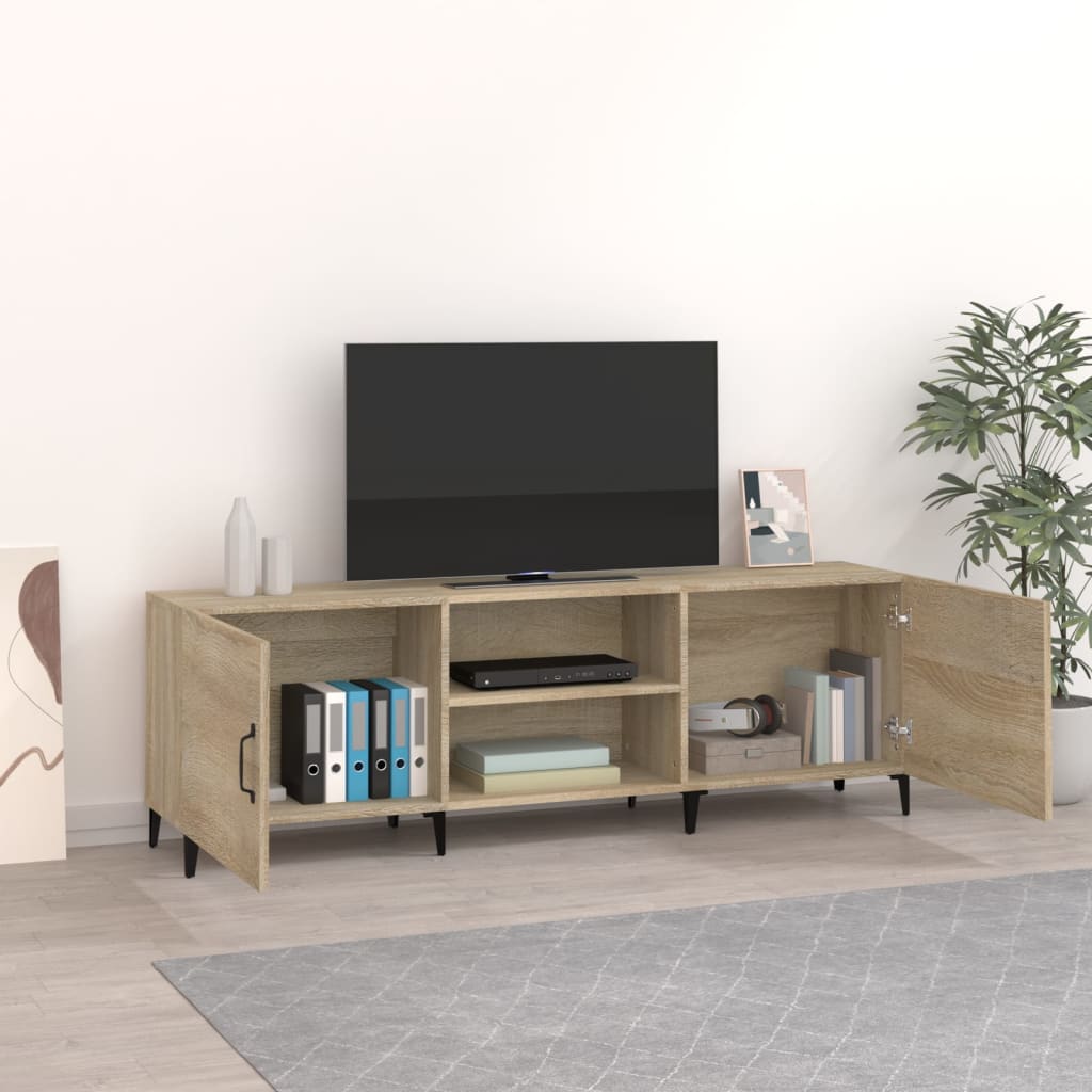 vidaXL TV skříňka dub sonoma 150 x 30 x 50 cm kompozitní dřevo