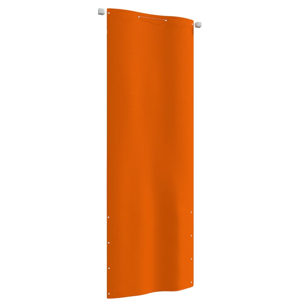 vidaXL Balkonová zástěna oranžová 80 x 240 cm oxfordská látka