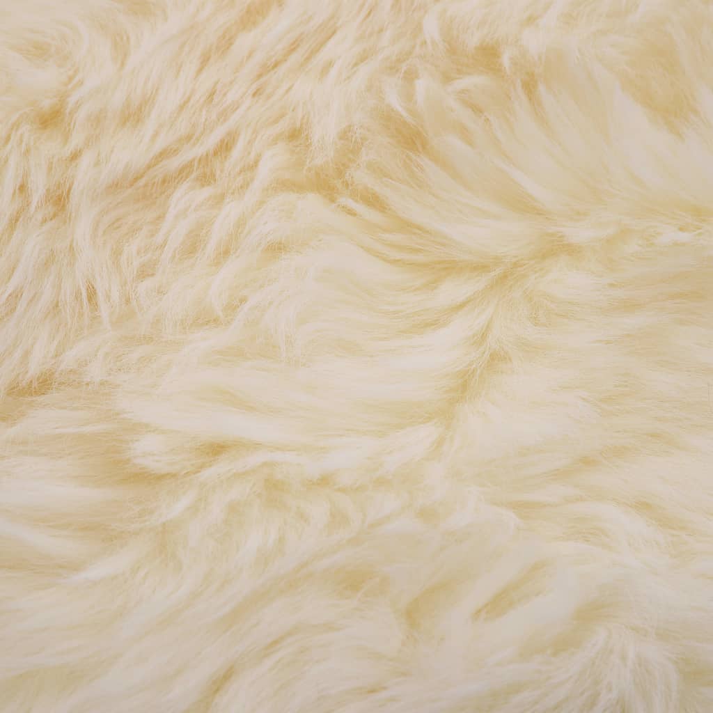 vidaXL Koberec z ovčí kůže 60 x 180 cm bílý